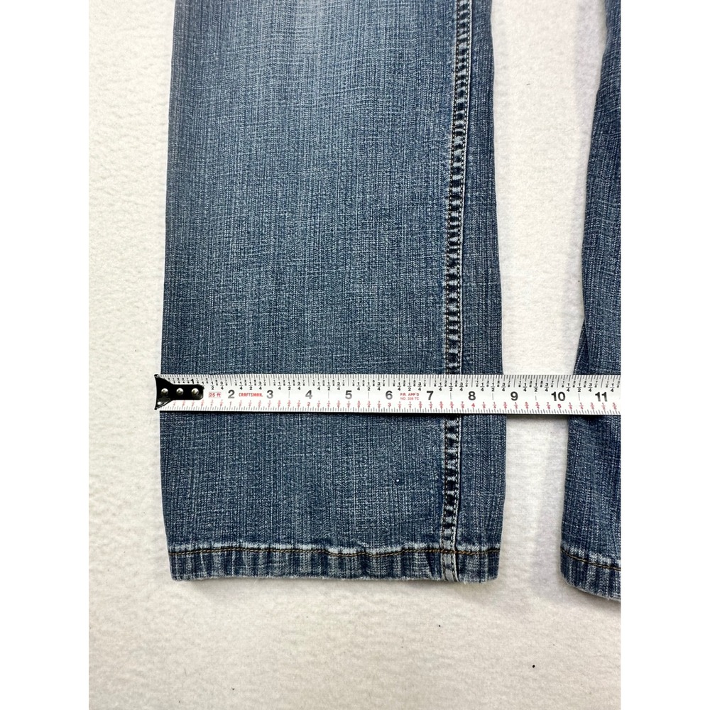 Riders by Lee Womens 18WM Medium Wash Straight Leg Jeans Blue Denim Stretch - Picture 7 of 9